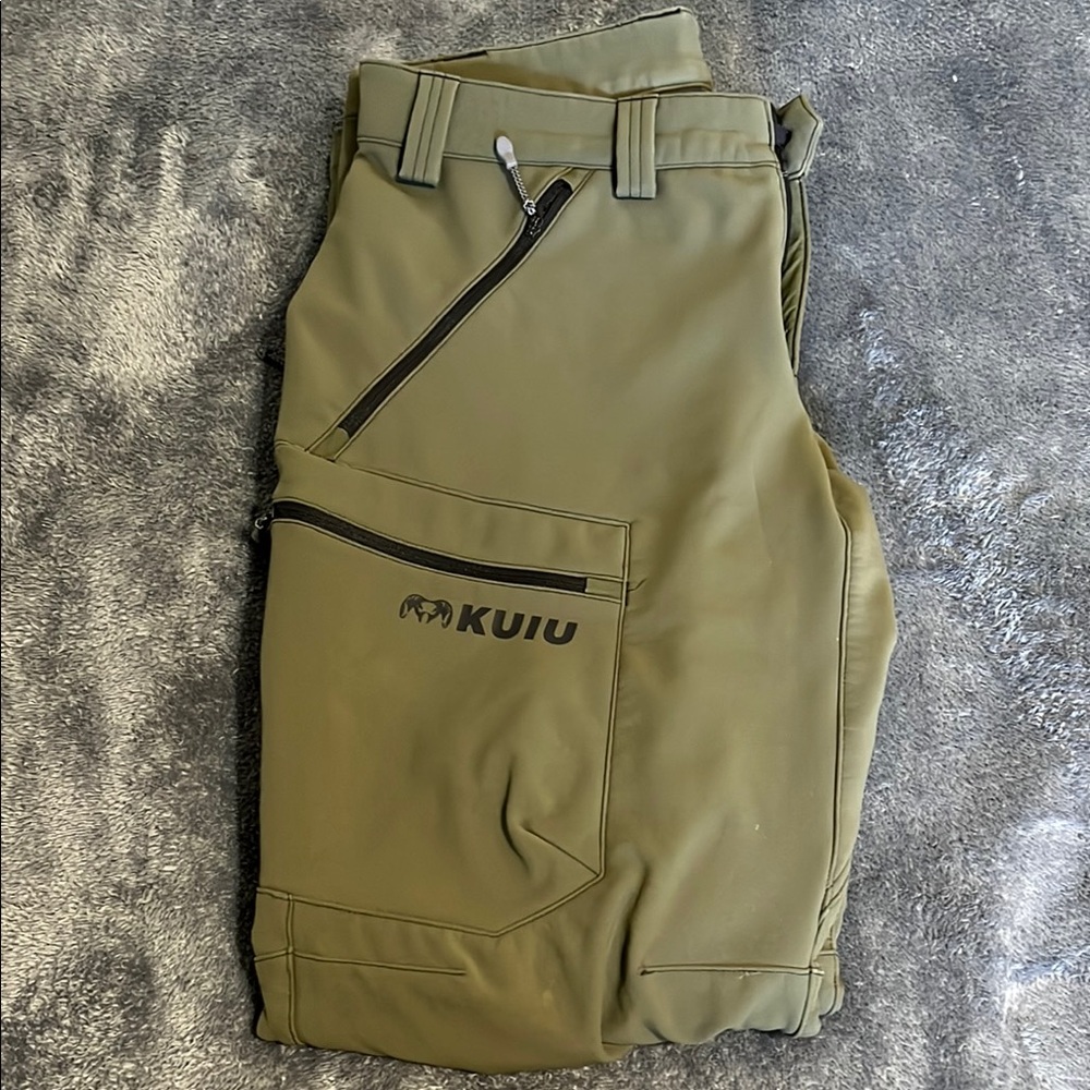 KUIU Olive Green GUIDE Pants